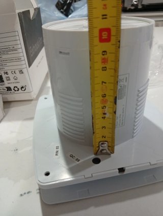 Extractor de aire con temporizador