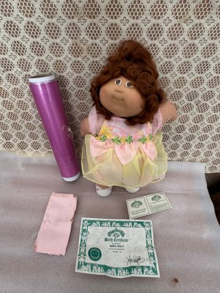 Muñeca Cabbage Patch Kids Pelirroja