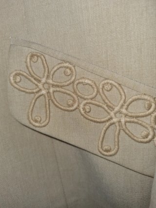 Americana Verano Señora Beige Talla L