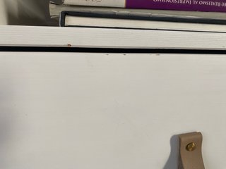 Mueble TV Blanco Madera Ikea Hemnes