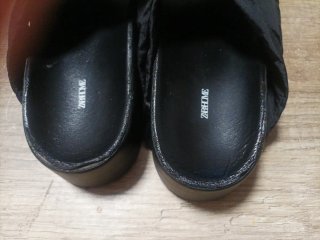 Sandalias Zara Plataforma Negras T39