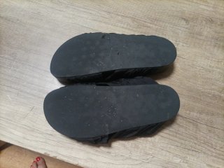 Sandalias Zara Plataforma Negras T39