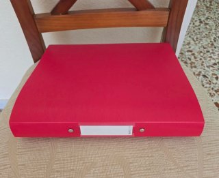 Archivador rojo Rapesco