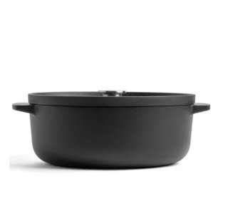 Casseruola in ghisa nera KitchenAid
