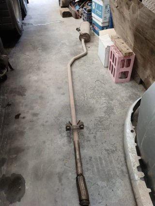 Tubo de escape Peugeot 206