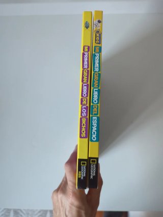 2 libros National Geographic kids