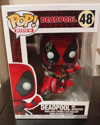 Funko Pop! Deadpool 48 On Scooter