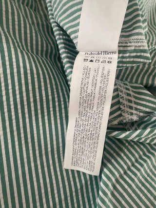 Bañador rayas verde y blanco Pedro del Hierro