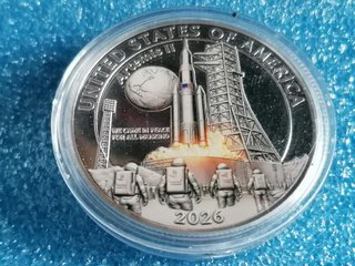 Moneda Conmemorativa Apolo 11