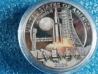 Moneda Conmemorativa Apolo 11