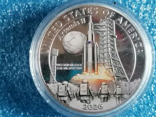 Moneda Conmemorativa Apolo 11