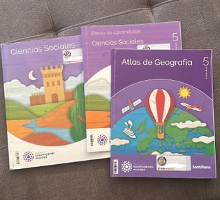 Paquete de Libros de 5 de Primaria Santillana