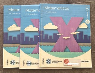 Paquete de Libros de 5 de Primaria Santillana