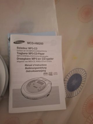 Reproductor CD Samsung MP3/WMA
