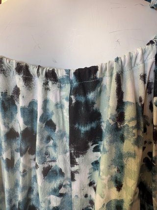 Blusa tirantes estampada multicolor