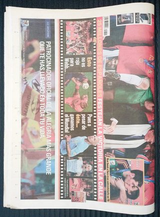 Diario Marca original Mundial 2010 Campeones
