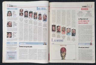 Diario Marca original Mundial 2010 Campeones