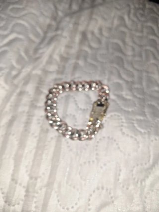 Pulsera de eslabones con diamantes