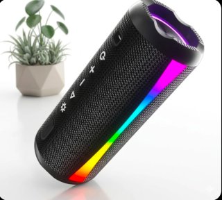 Altavoz Bluetooth con Luces LED Multicolor