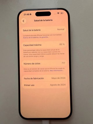 iPhone 15 Pro 256GB Gris