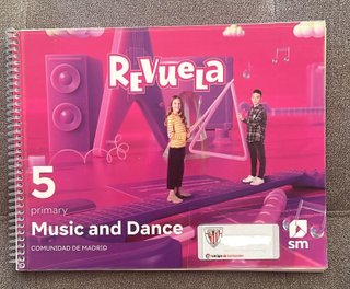 Libro Música Revuela 5 Primaria