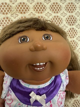 Muñeca Cabbage Patch Kids Mulata Ojos Marrones