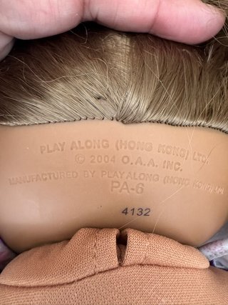 Muñeca Cabbage Patch Kids Mulata Ojos Marrones