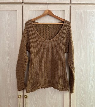 Jersey Zara cuello pico talla única