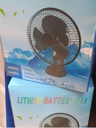 Ventilatore Portatile Ricaricabile 48V