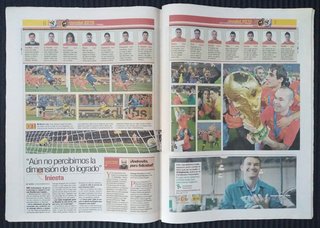 Diario AS original Mundial 2010 Campeones