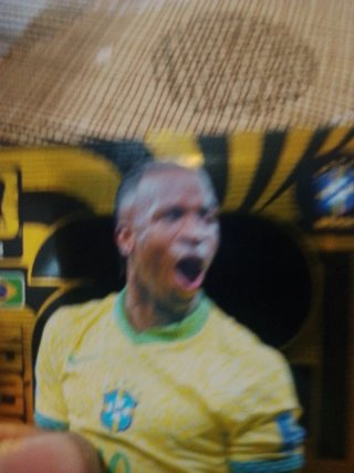 Carta Vinicius Junior GOLDEN BALLER