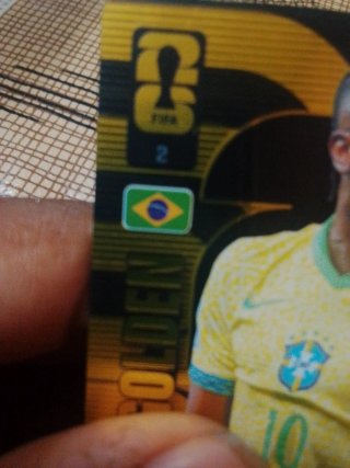 Carta Vinicius Junior GOLDEN BALLER