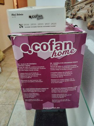 Set di stoviglie e posate Cofan Home