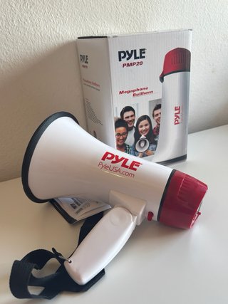 Megafone Pyle PMP20 20W com Sirene