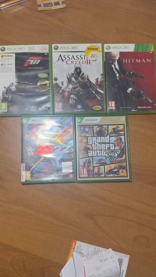 Pack 5 Giochi Xbox 360 e Series X