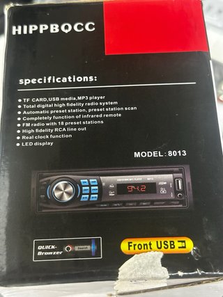 Radio Coche MP3 USB SD MMC