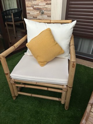 Conjunto de jardín de bambú