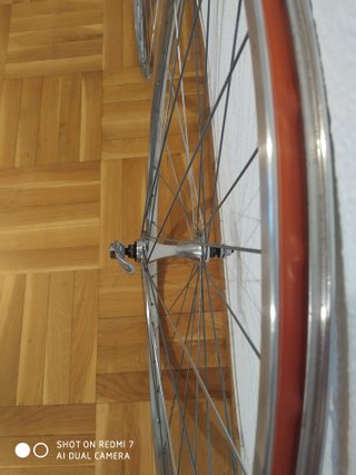 Par de llantas de aluminio para bicicleta clásica