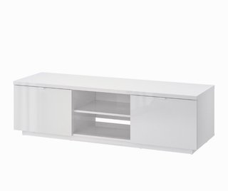Mueble TV blanco y negro