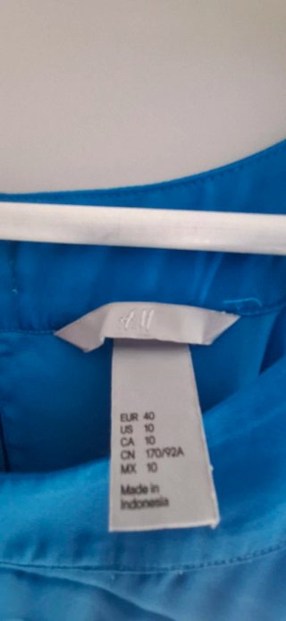 Vestido H&M azul