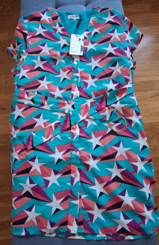 Vestido Minueto Estrellas Multicolor
