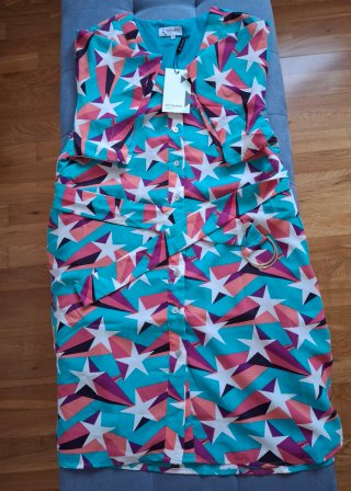 Vestido Minueto Estrellas Multicolor