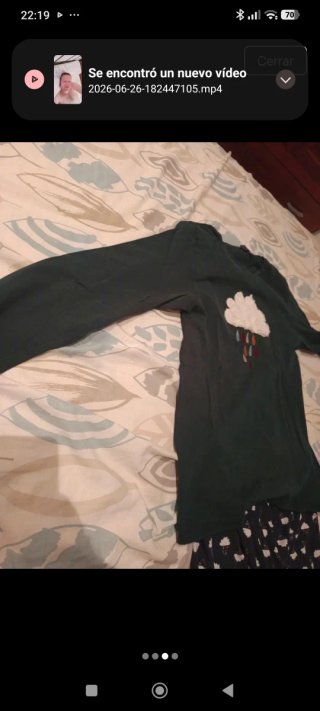 Pijama infantil nube lloviendo para niña 13 años