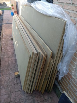 Encimeras, tableros de madera
