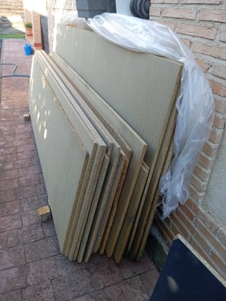 Encimeras, tableros de madera