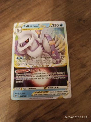 Carta Pokémon Palkia Origen V ASTRO 280