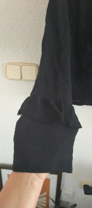 Camisa Massimo Dutti Negro..