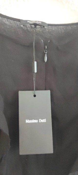 Camisa Massimo Dutti Negro..