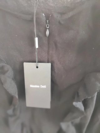 Camisa Massimo Dutti Negro..