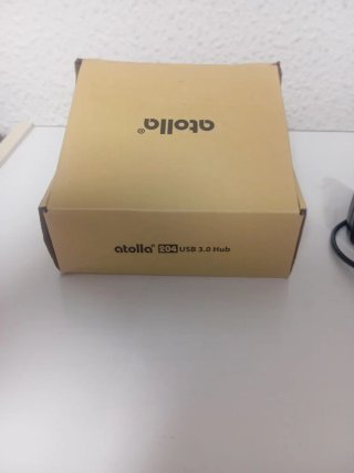 Hub USB 3.0 Atolla con Adaptador de Corriente